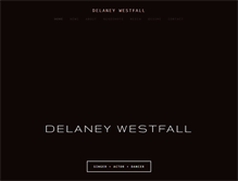 Tablet Screenshot of delaneywestfall.com